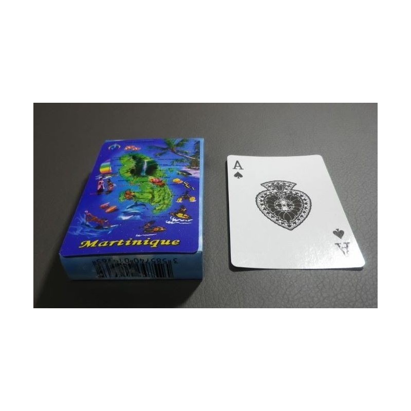 Jeu de 54 cartes Martinique