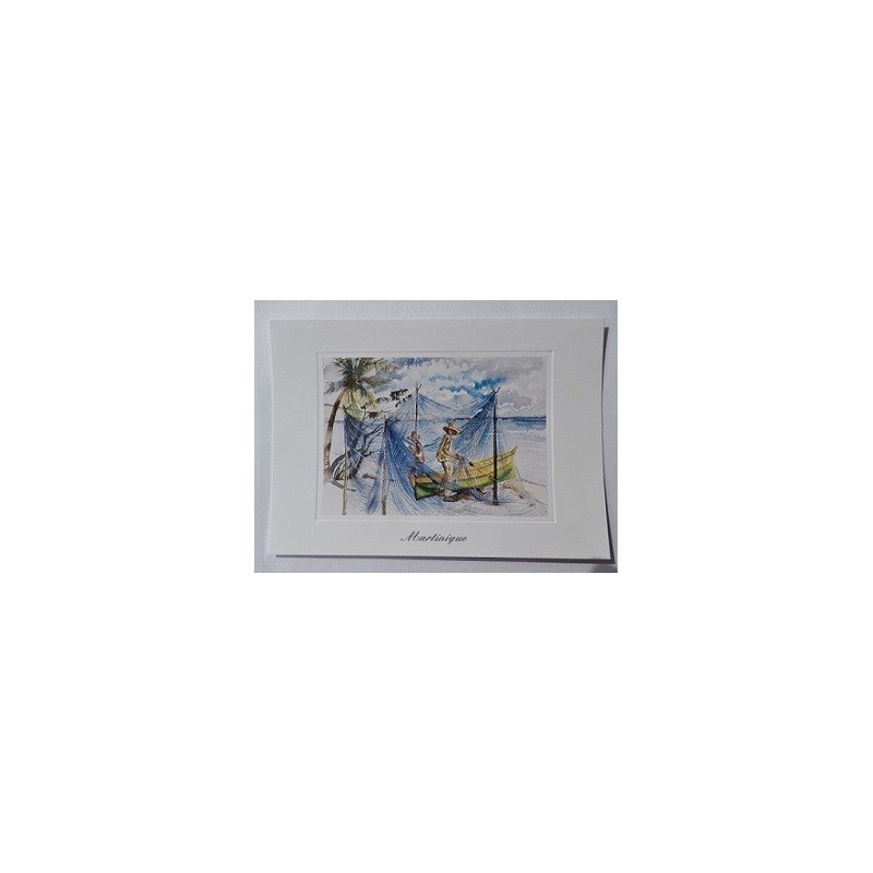 Carte postale Martinique