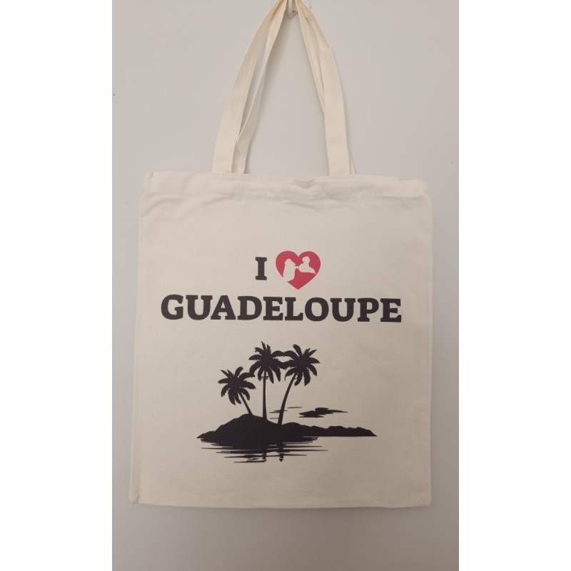 Tote Bag I love Guadeloupe