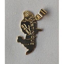 Pendentif carte Martinique