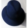 Chapeau feutrine bleu