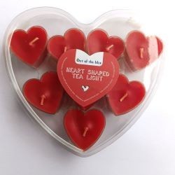 Bougies en forme de Coeur