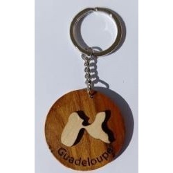 Porte- clé Carte Guadeloupe