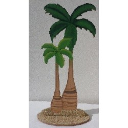 Palmier décoratif en bois