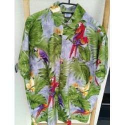 Chemise Hawaïenne violette