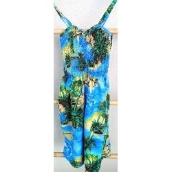Robe tropicale 6/10 ans