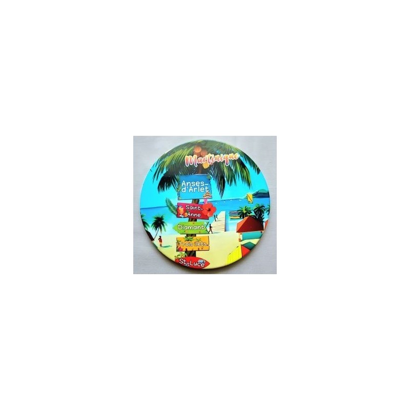 Dessous plat Martinique/ Totem Ponton