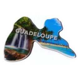 Magnet carte Guadeloupe