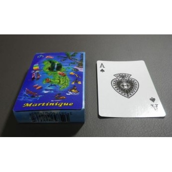 Jeu de 54 cartes Martinique