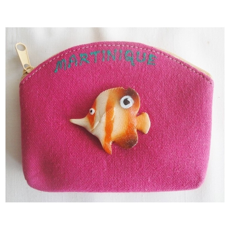 Porte-Monnaie Martinique Poisson
