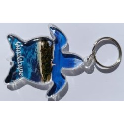 Porte- clé Tortue Guadeloupe