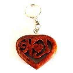 Porte- clé coeur