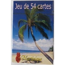 Jeu de 54 cartes Martinique