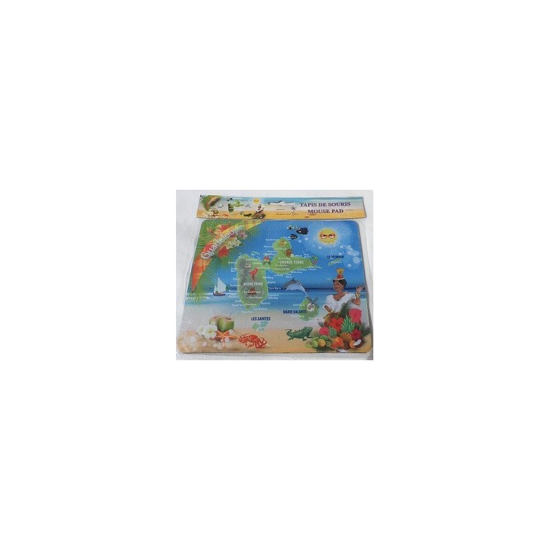 Tapis de souris Guadeloupe