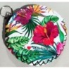 Porte-Monnaie Rond Hibiscus Martinique