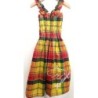 Robe  Madras jaune