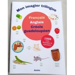 Imagier Français Anglais Créole Guadeloupéen