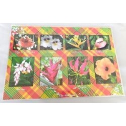 Set de table Martinique carte