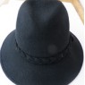 Chapeau feutrine noir