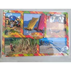 Set de table Martinique Scènes de la vie