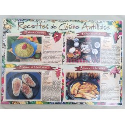 Set de table Martinique et recettes