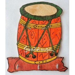 Accroche-clés Gwoka mural