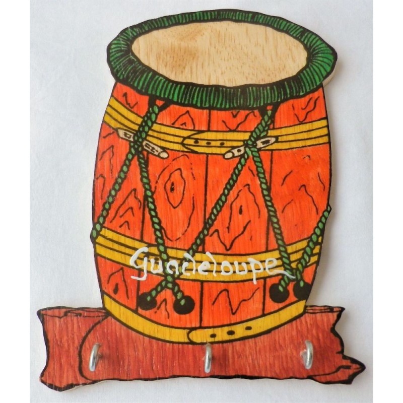 Accroche-clés Gwoka mural