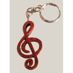 Porte- clef Clé de sol