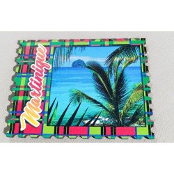Magnet Timbre Rocher du Diamant Martinique