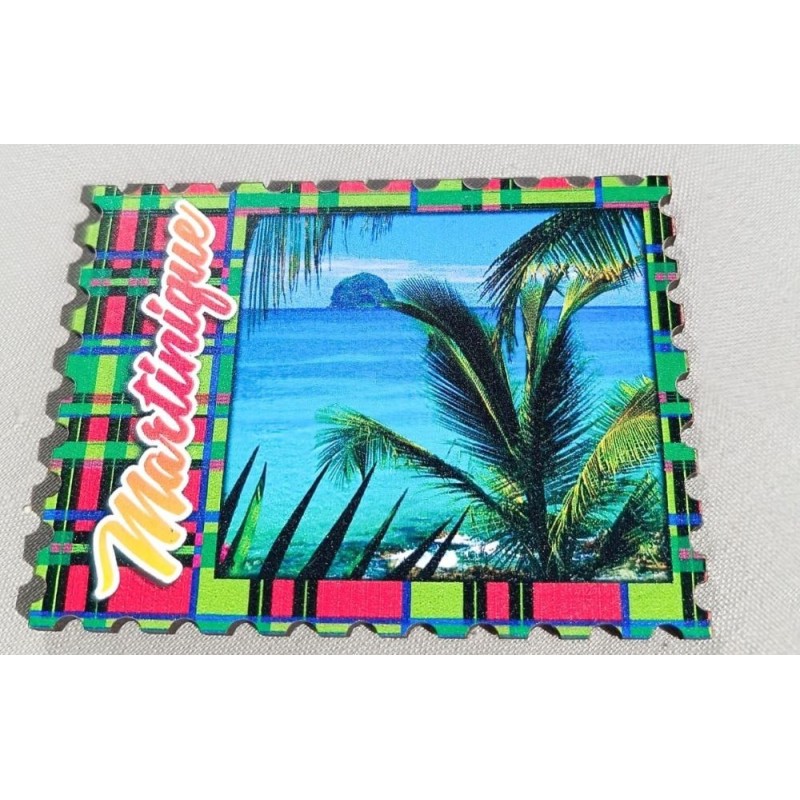 Magnet Timbre Rocher du Diamant Martinique