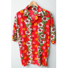 Chemise Hawaïenne rouge