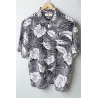 Chemise Hawaïenne noir et blanc