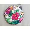 Porte-Monnaie Rond Hibiscus Martinique