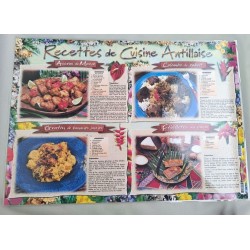 Set de table Martinique 1+ recettes