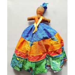 Poupée Caraïbes reversible