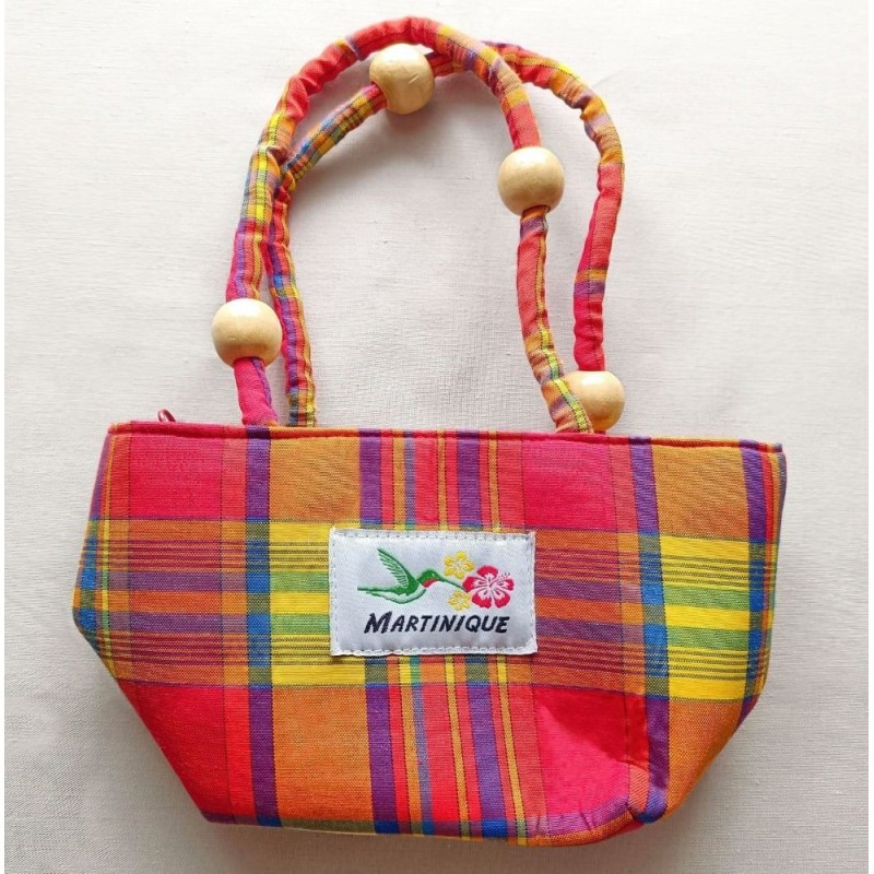 Petit sac en Madras Martinique