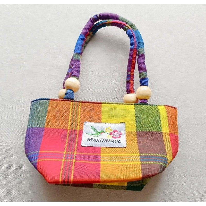 Petit sac en Madras Martinique