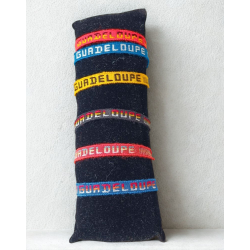 Bracelet Guadeloupe en tissu coloré
