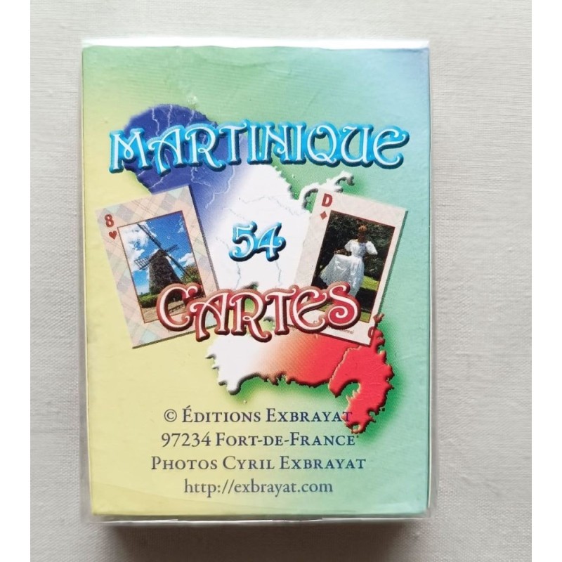 Jeu de 54 cartes Martinique