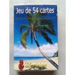 Jeu de 54 cartes Martinique