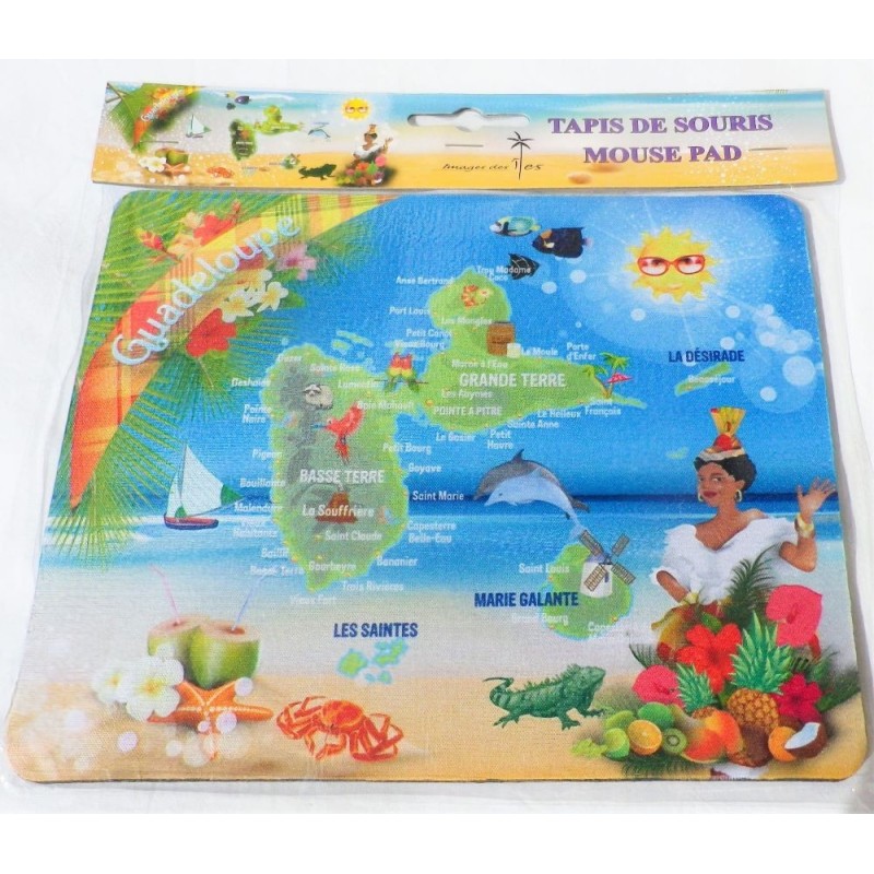 Tapis de souris Guadeloupe