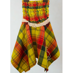 Robe  madras Martinique : 2/5 ans