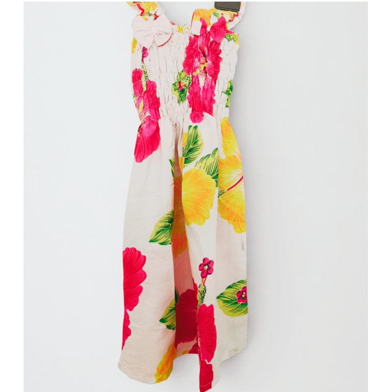 Robe floral / 2-4 ans