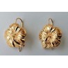 Boucles fleur hibiscus