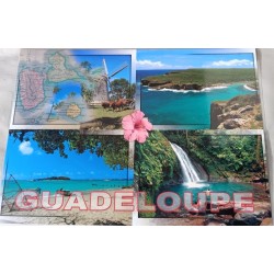 Set de table paysages Guadeloupe