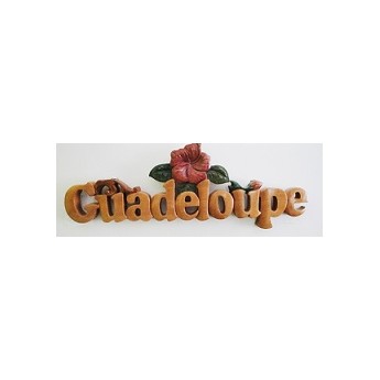 Guadeloupe en bois