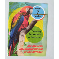 Jeu 7 Familles- Animaux des Antilles