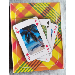 Jeu de 54 cartes paysages Guadeloupe