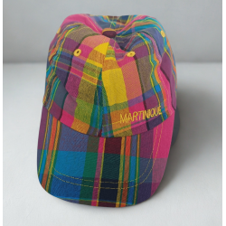 Casquette enfant Martinique en madras