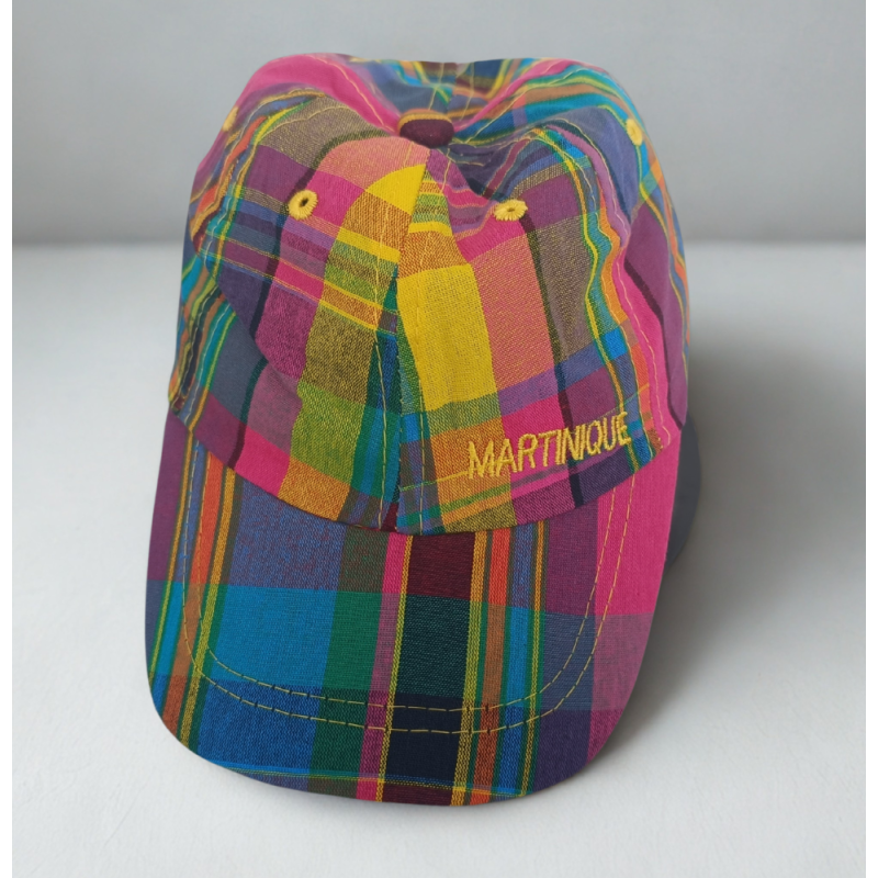 Casquette enfant Martinique en madras